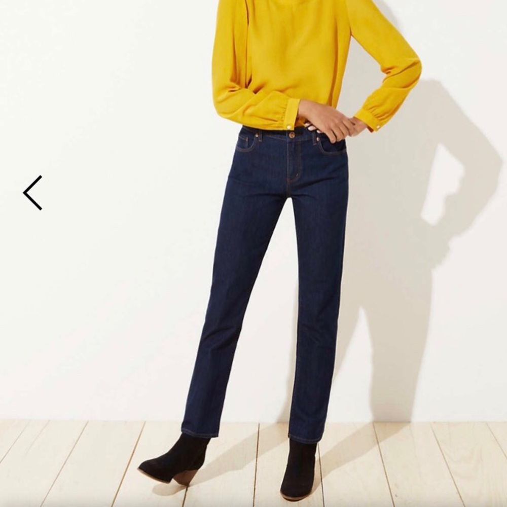 🚨CLEARANCE 🚨LOFT modern straight leg jeans